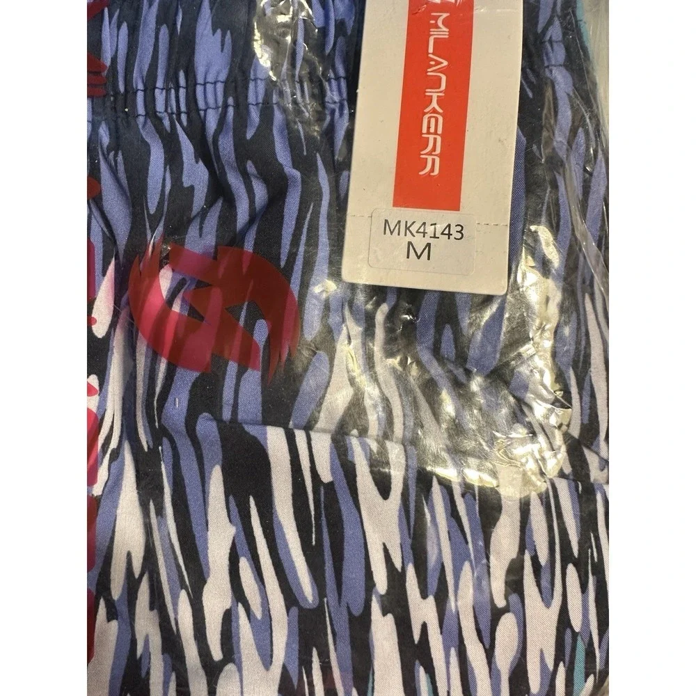 Men's Swim Trunks w/ Compression Summer‎ Vacation Quick Dry Medium 34